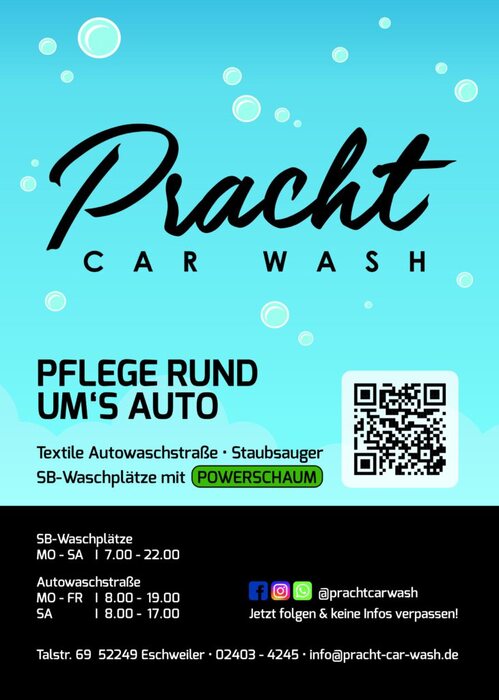 Logo Pracht Car Wash